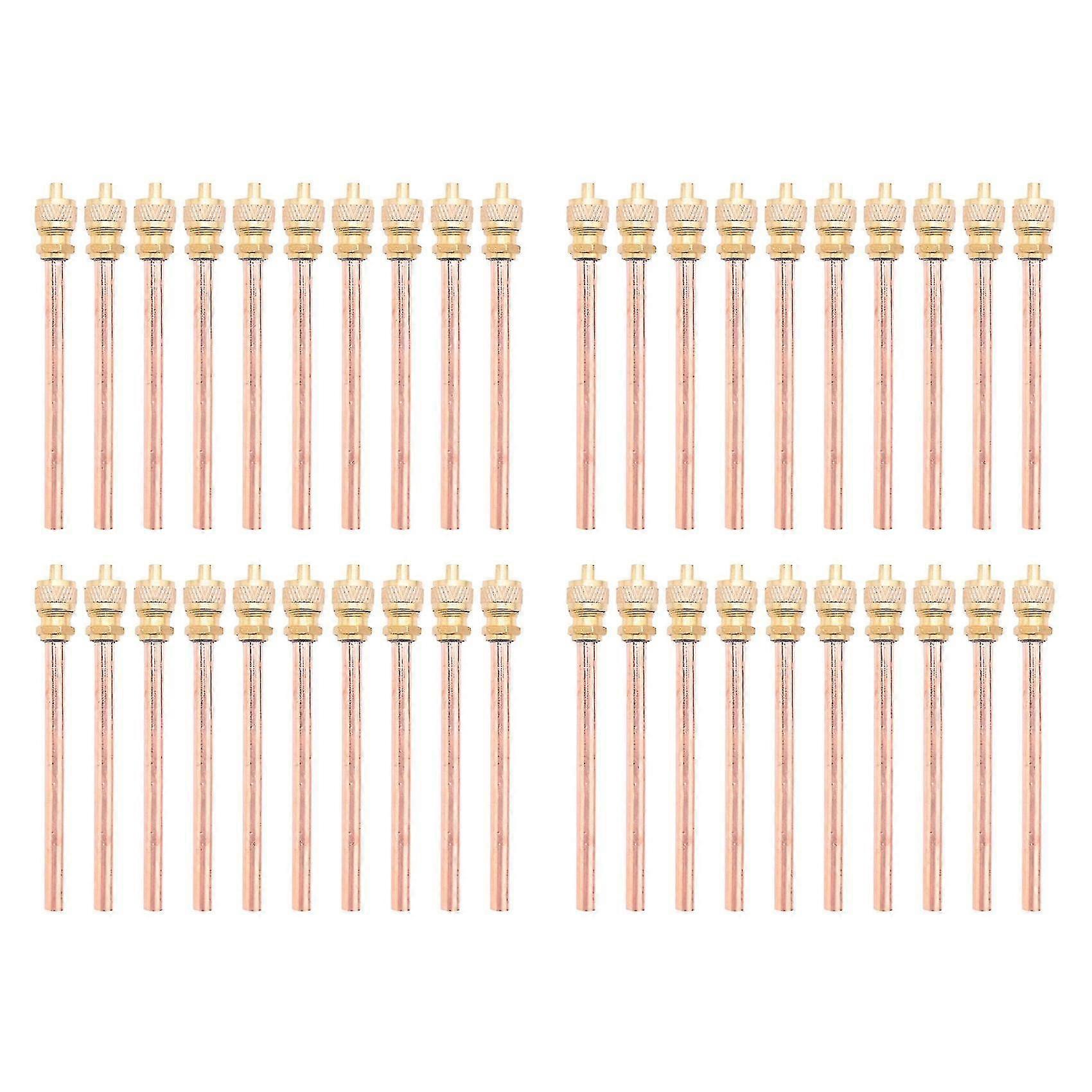 40 soupapes 1/4 pouce Sae x 1/4 pouce od x 4 pouces tige noyau AC réfrigération