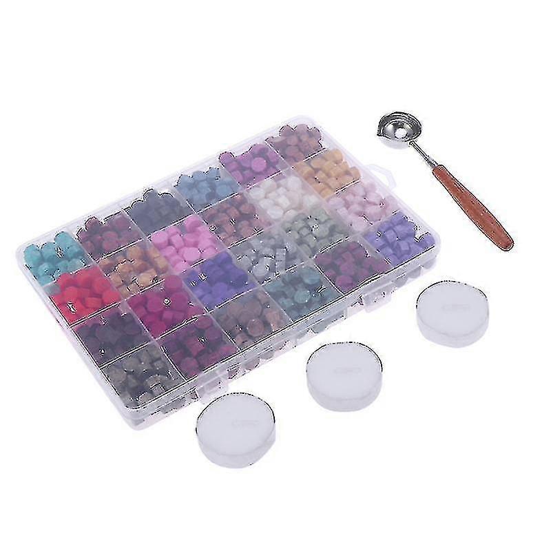 1set 24-color Wax Seal Beads
