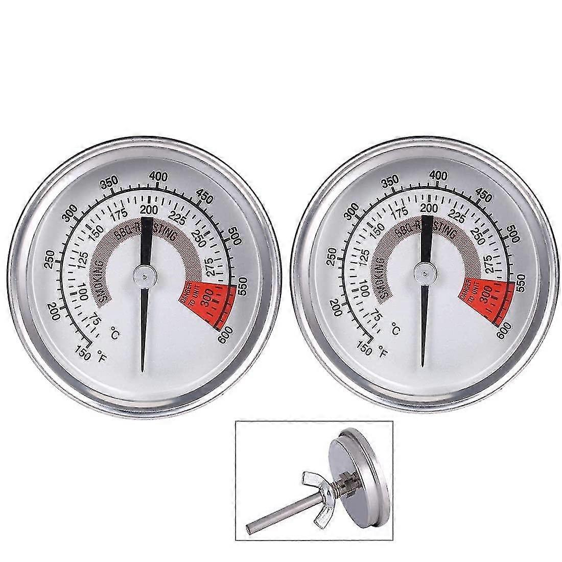 BARBECUE BBQ KITCHEN MEAT TEMPERATURE THERMOMETER2 PCS
