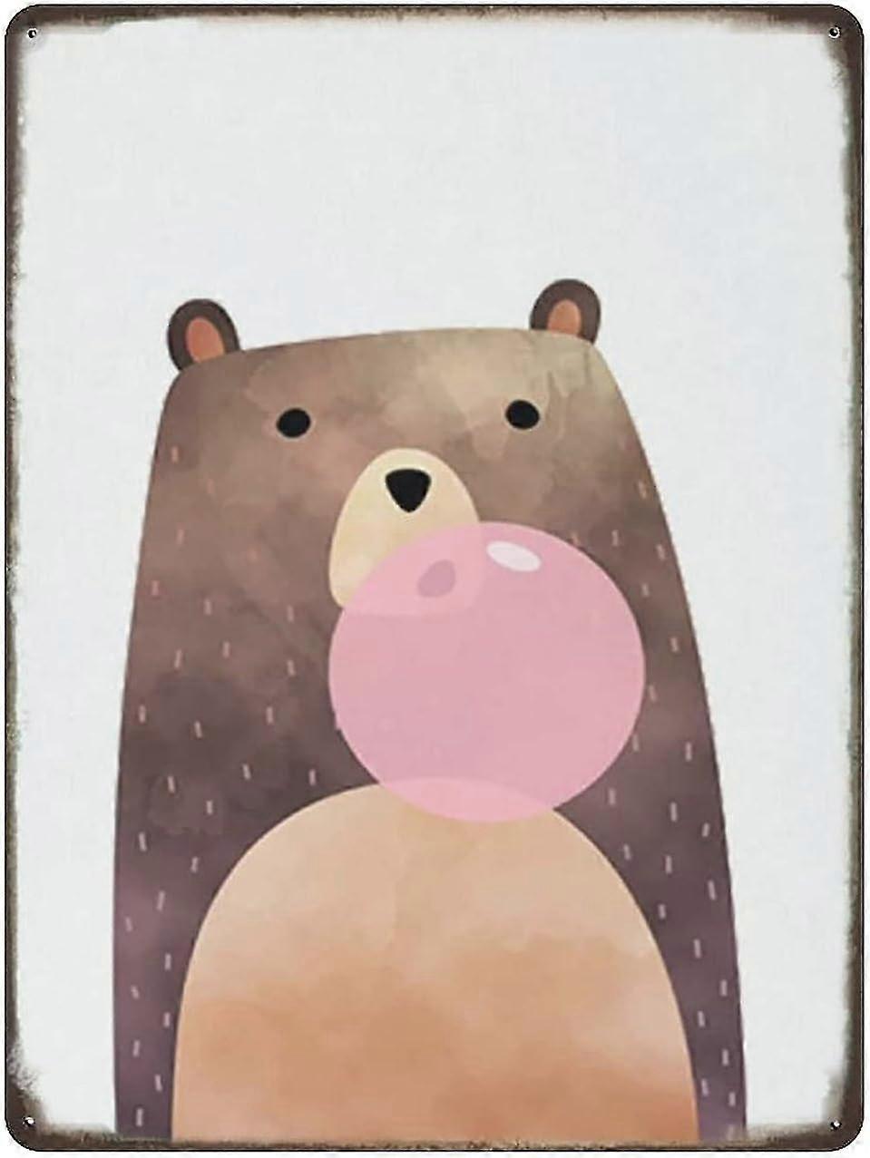 Decoração de Pão de Chocolate com Placa de Metal 8x12 Polegadas OU 12x16 Polegadas Modo 1858