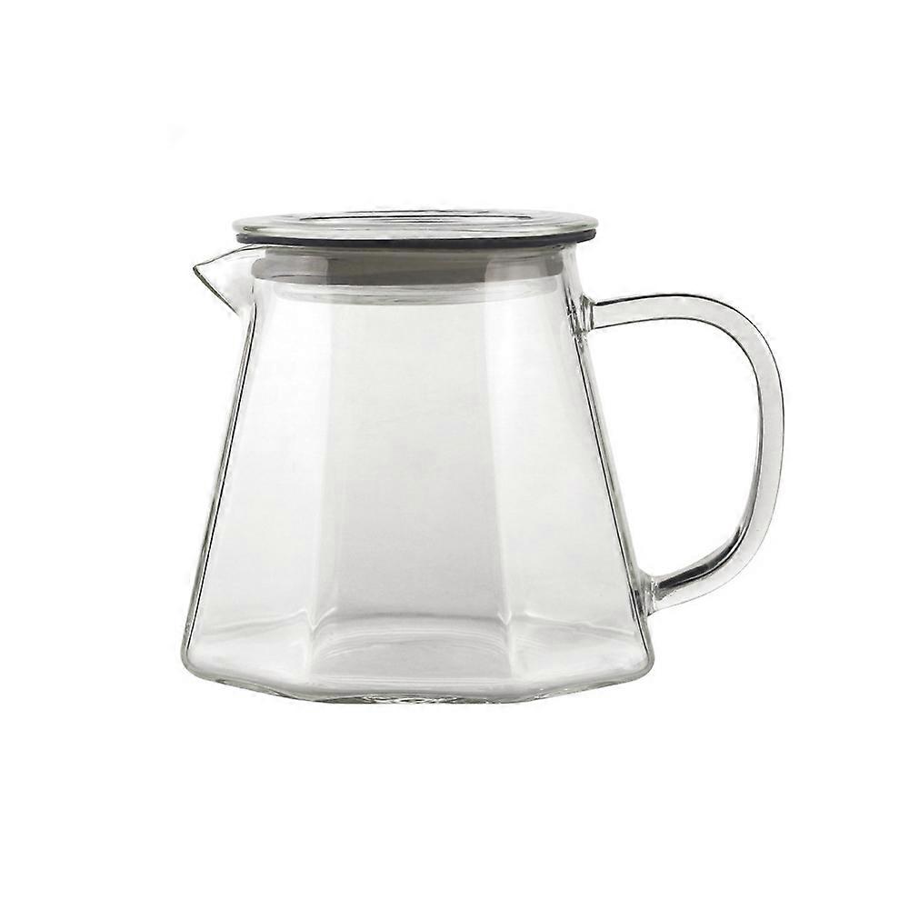 Achteckiger Glasbehälter mit je 450 ml