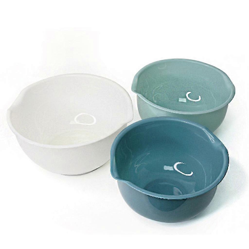 Plastic Material Fruit Bowl Plastic Vegetable Bowl Set Multi-purpose For Kitchen