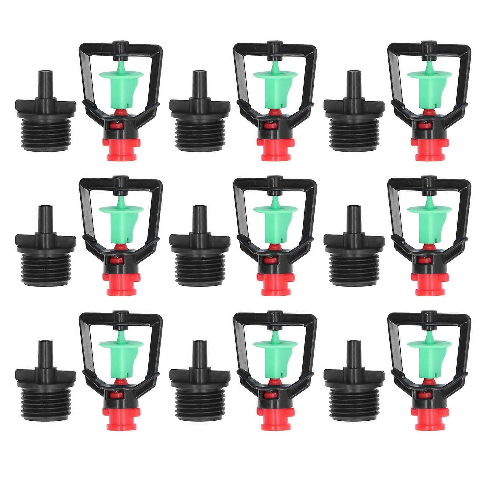 360 Rotating Hanging Misting Sprayer Atomization Nozzle Irrigation Tool G1/2 Male Thread