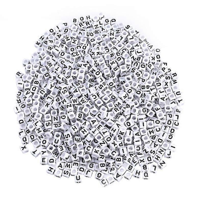 800pcs Cube Beads For Jewelry Making-c