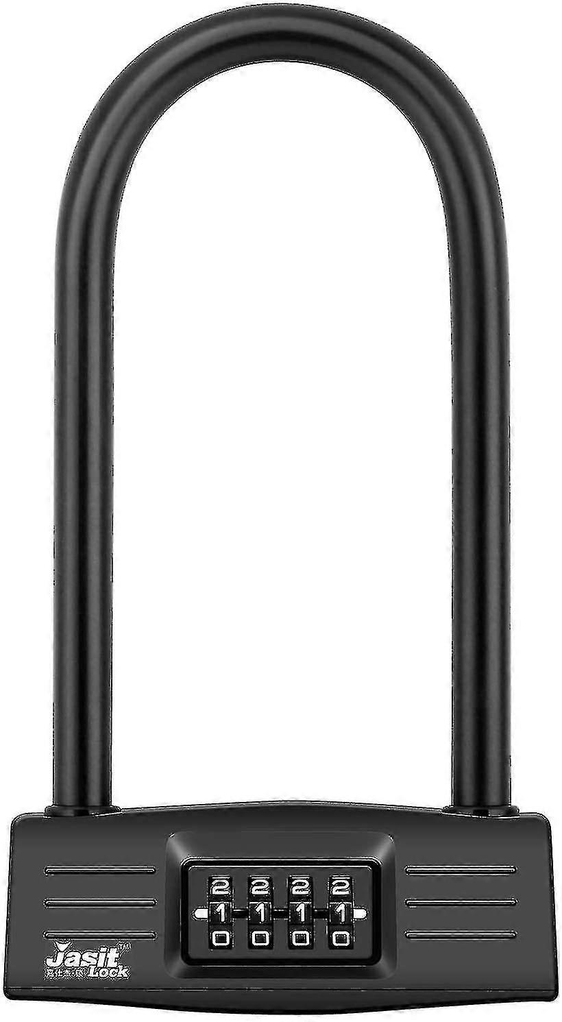 Antitheft Bike U Lock  Heavy Duty Combination Bicycle Padlock Motorcycles Password Lock