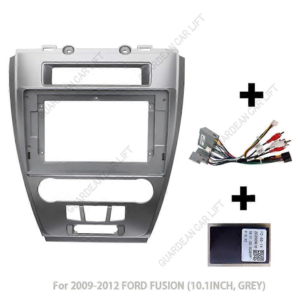 Car Audio 10.1 INCH Screen Fascia Adapter For FORD FUSION 2009-2012 2Din Dash Head Unit Android MP5 Panel Frame Installation Kit