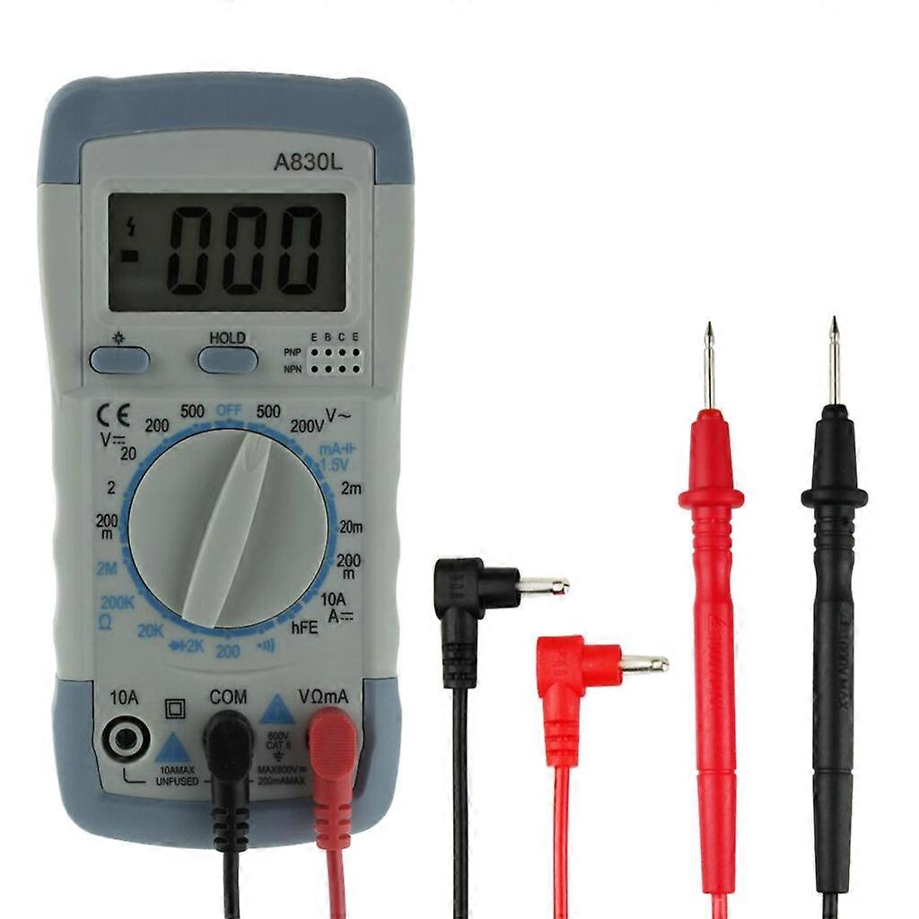 Universal Electric Meter A830L Multimeter Current Tester with Buzzer Function