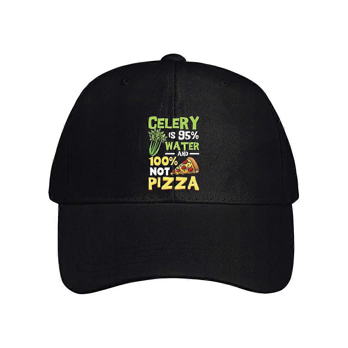 Celery Is 95 Water And 100% Not Pizza Baseball Cap