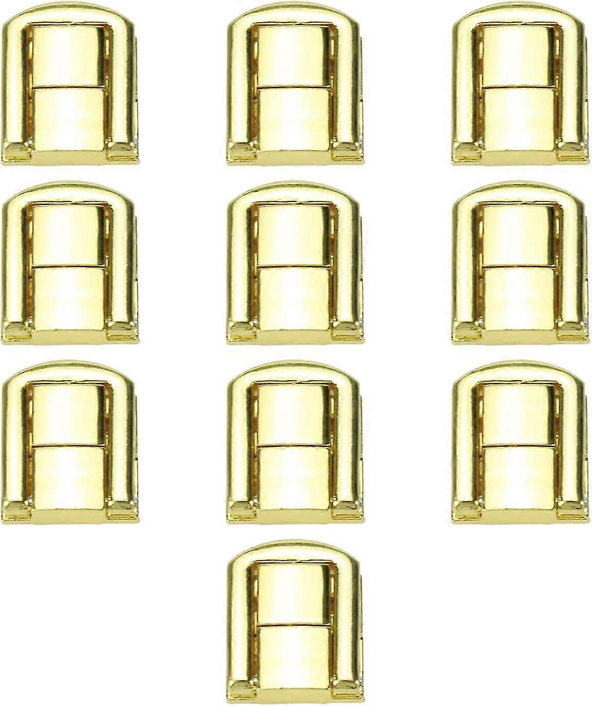 10pcs Small Die-cast Lock Hasp Wood Chest Lock Latch Clasp With Screws For Jewellery Box Suitcase Decoration