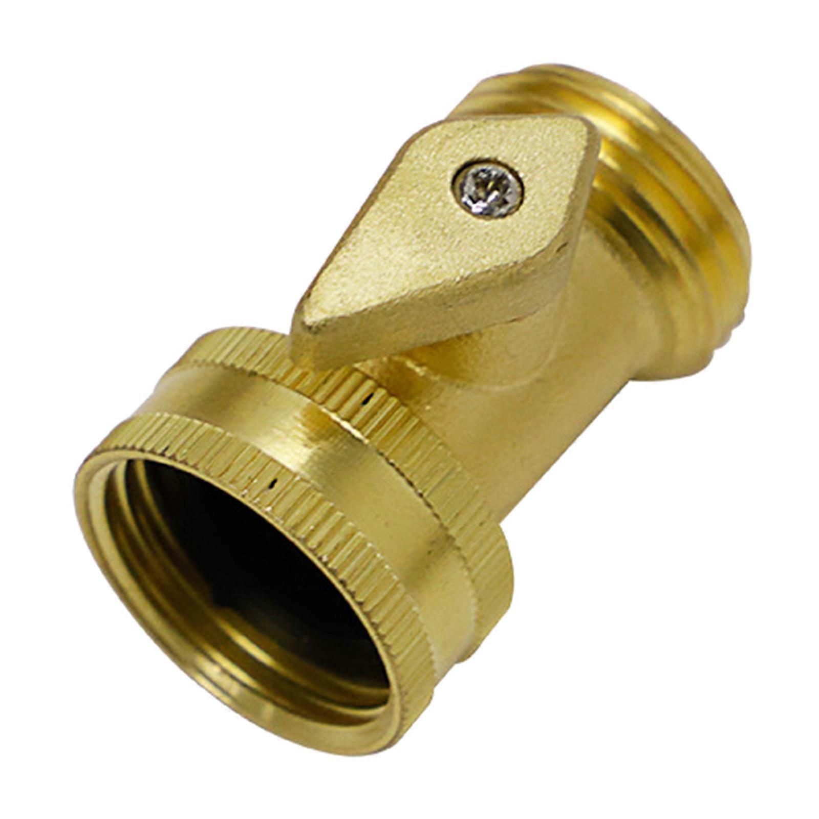 Shut Off for Valve Garden Hose Connector with Switch Brass Material Part