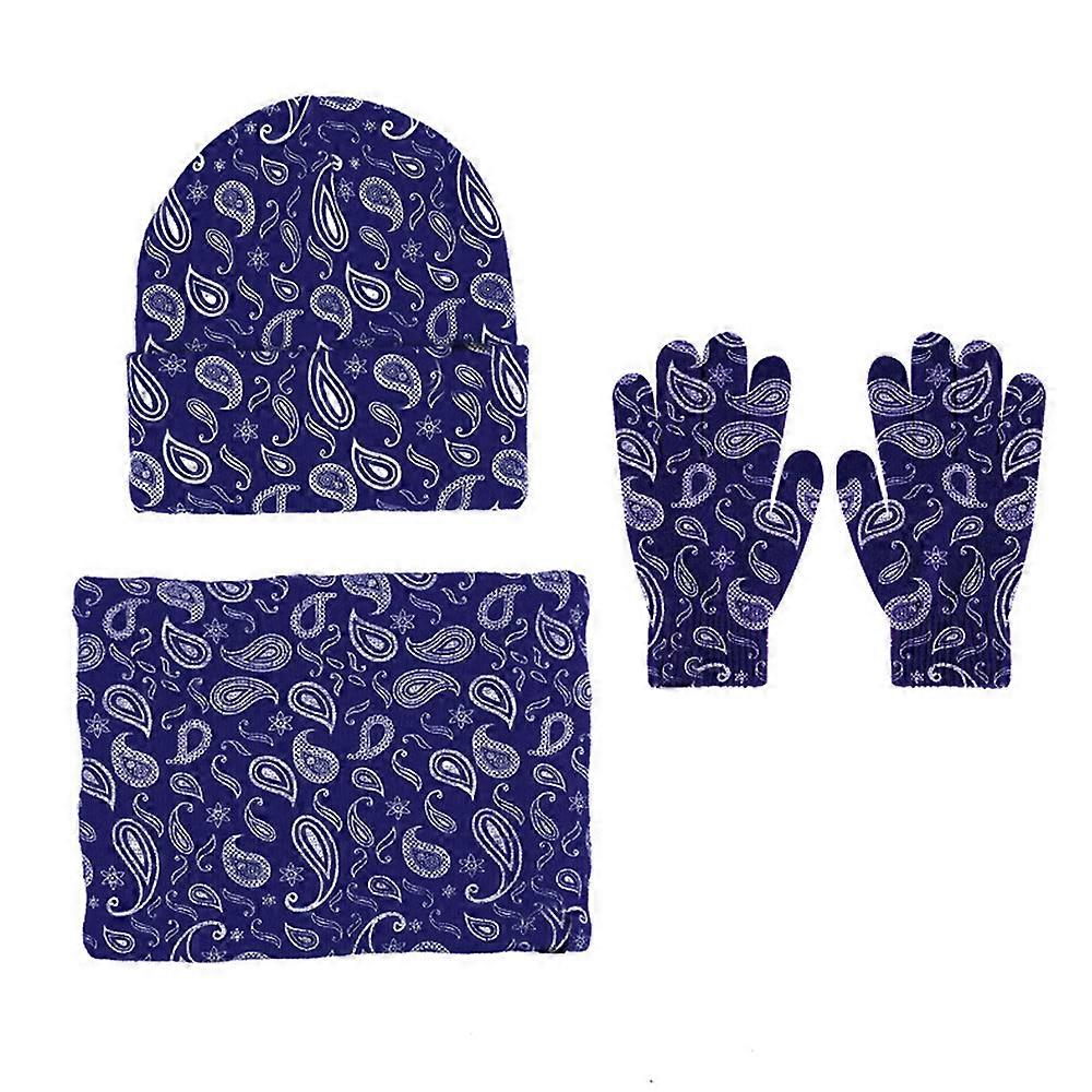 Winter Beanie Mütze Schal Set,