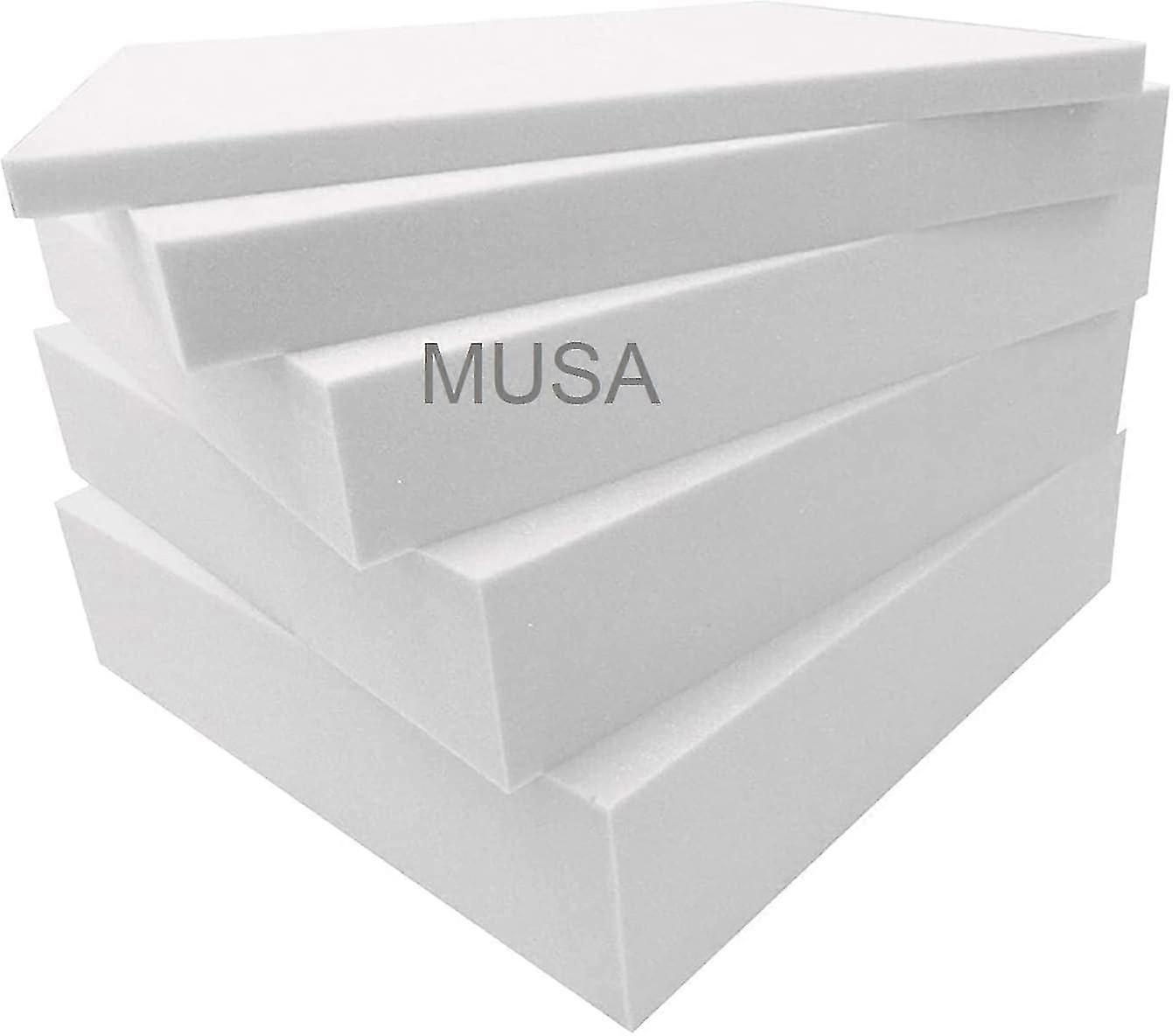 Upholstery Foam High Density Sofa Cushion Replacement Foams Bench Seat Pads Foam Padding Sheet Cut to Any sizes (25" X 25" X 2") new