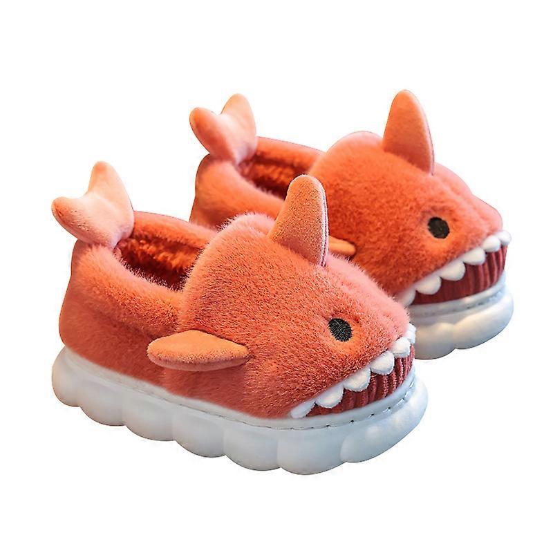 Toddler Soft Plush Slippers Cartoon Cute Shoes