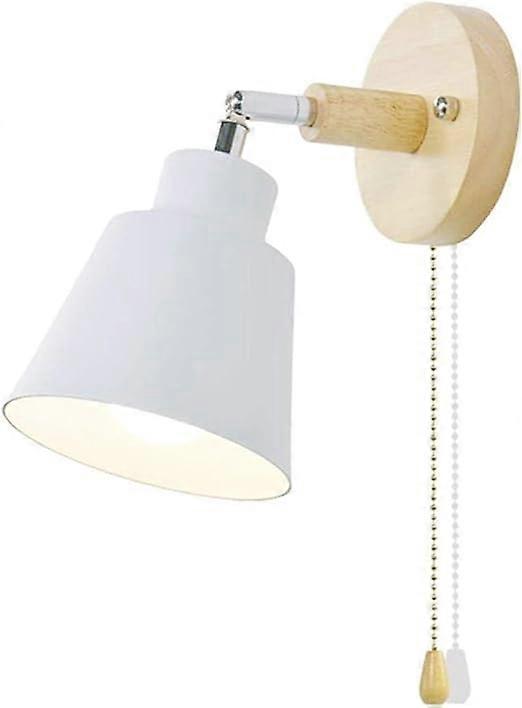 Wall Lights with Pull Cord Switch E27 Pull Switch Bedroom