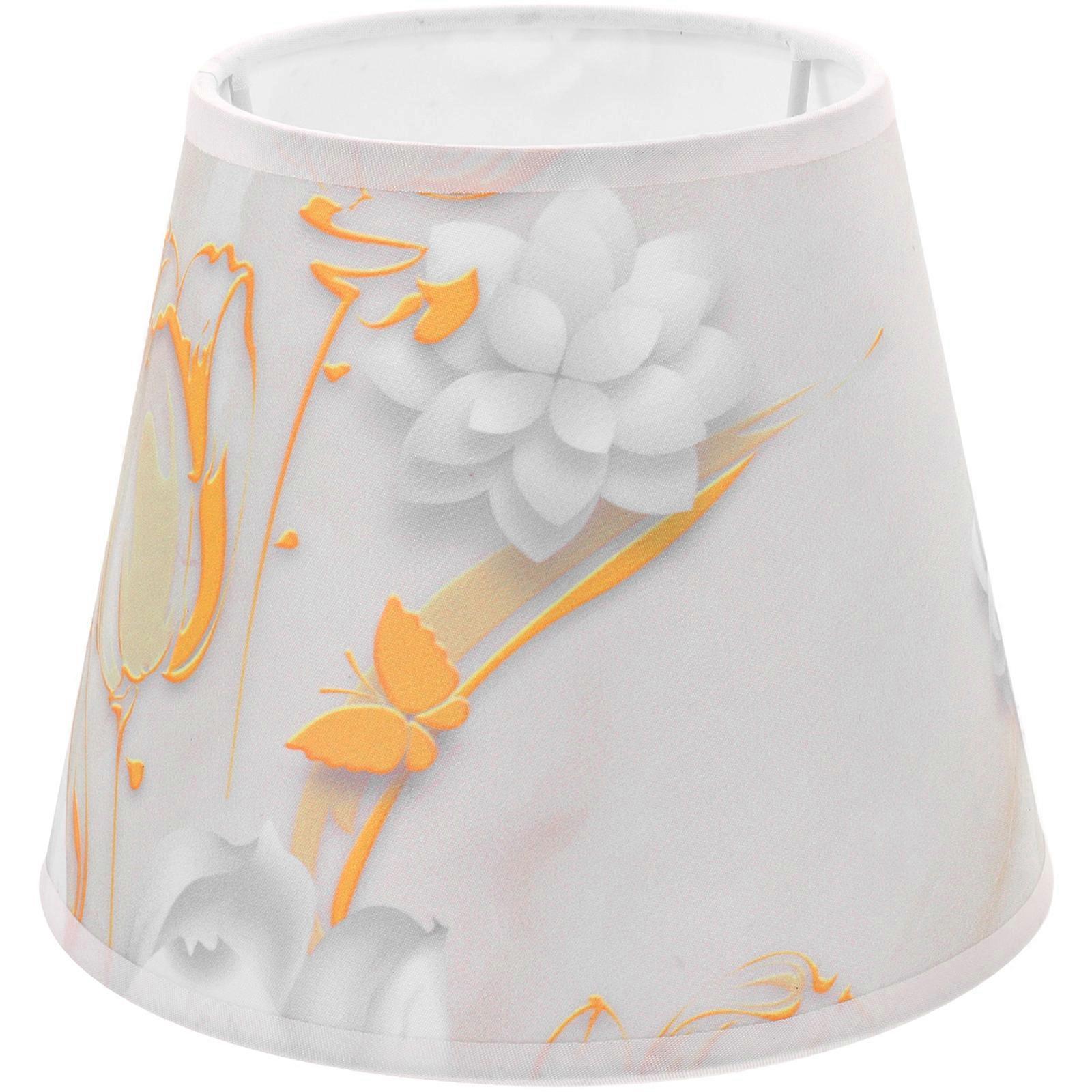 Butterflies Fabric Lampshade Chandelier Lamp Shade Table Light Cover Shade