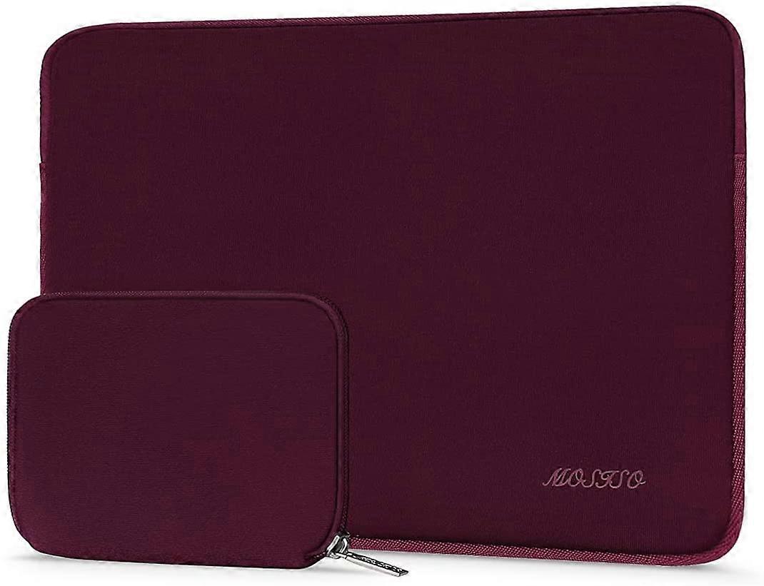 Wine Red13 Laptop Sleeve Compatível com MacBook Air/Pro Retina, Notebook de 13-13,3 polegadas, Compatível com MacBook Pro 14 polegadas 2022 2021 M1 Pro/M1 Max A