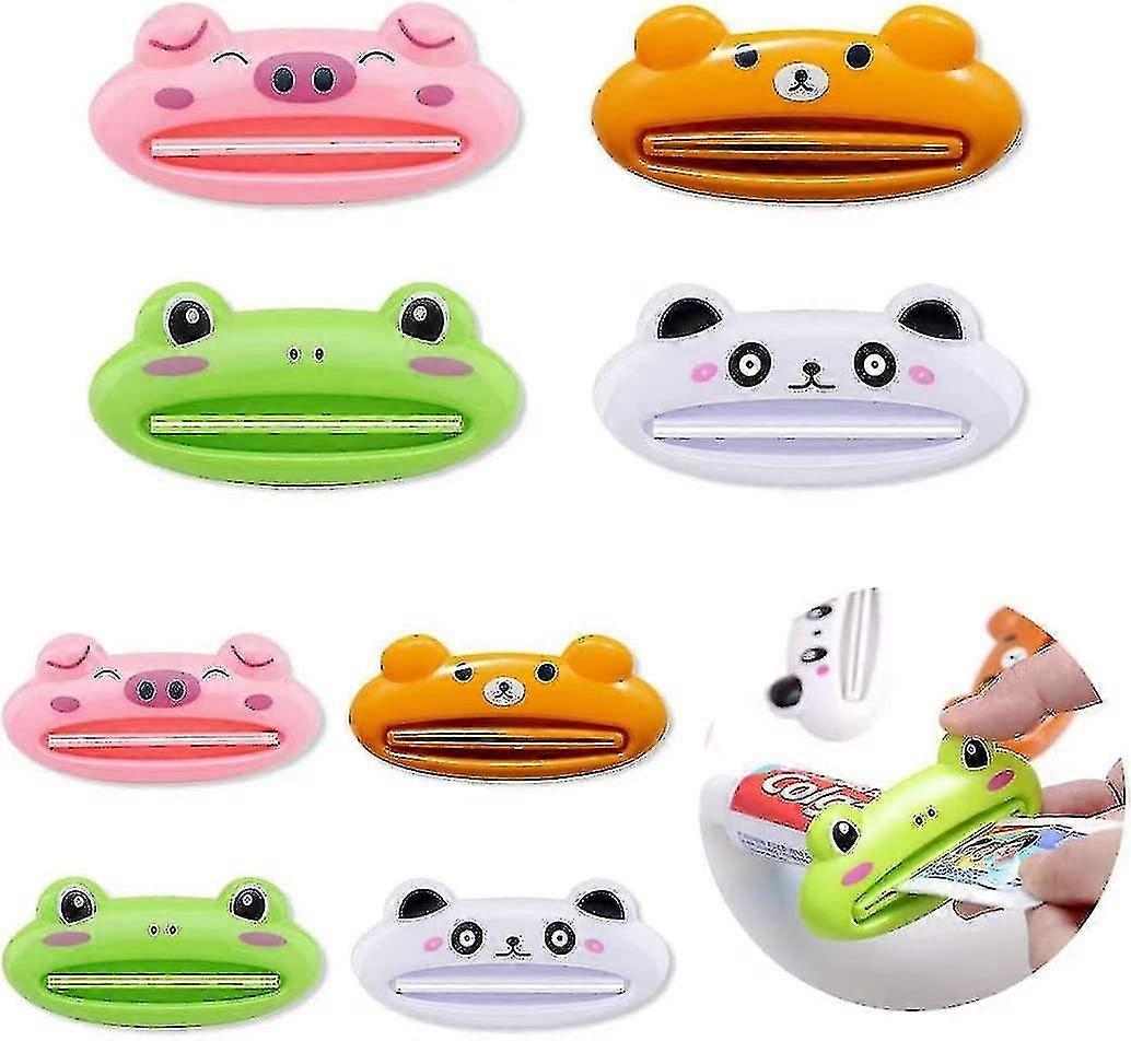 8 Pcs Squeezer Tube Toothpaste Squeezer Toothpaste Anti Waste Tube Squeezer Clamp Tube Toothpaste Squeezer Tube Empty