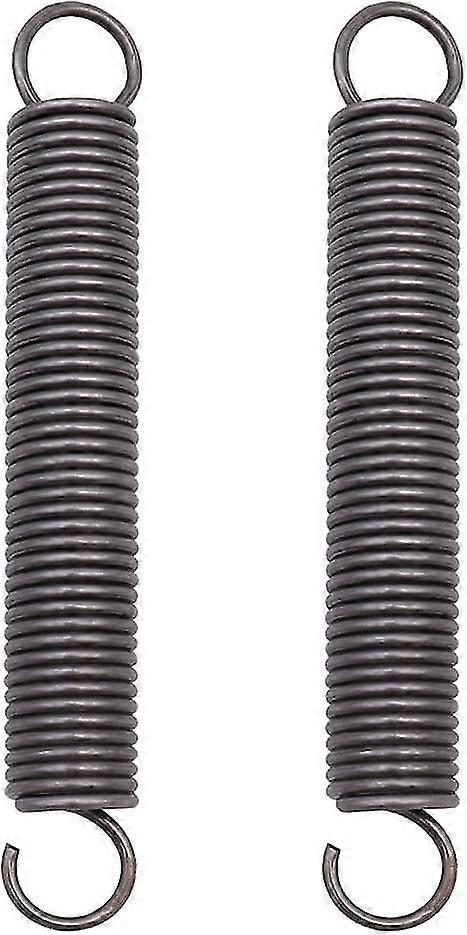 2 Pieces Extension Spring Steel Extended Compressed Spring Double Hook Springs - 2x18x150mm