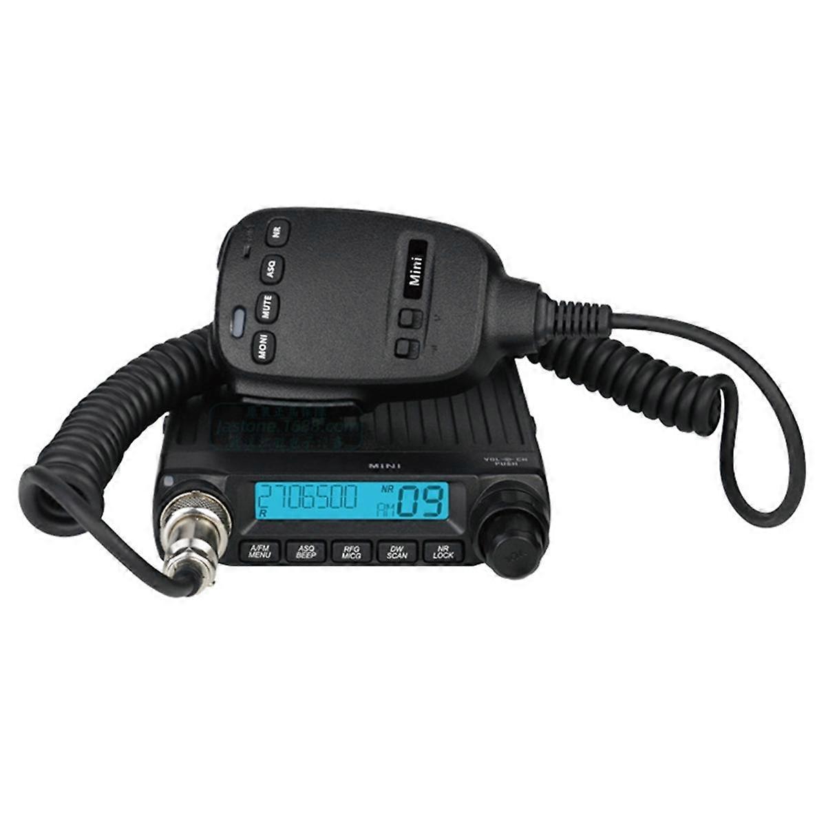 27M Radio 27MHz CB Radio Mobile Transceiver 40 Channel FM AM Modulation Mini Band Walkie Talkie
