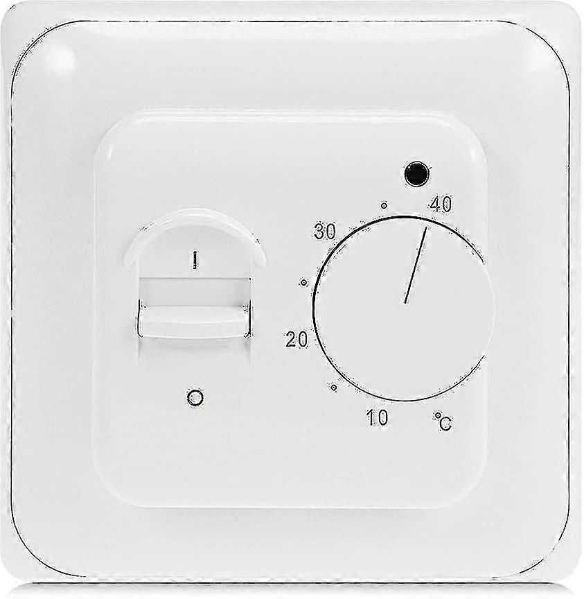 Manual Electric Floor Heating Thermostat With Ac 220v 16a Probe, Mechanical Floor Heating Thermostat Controller