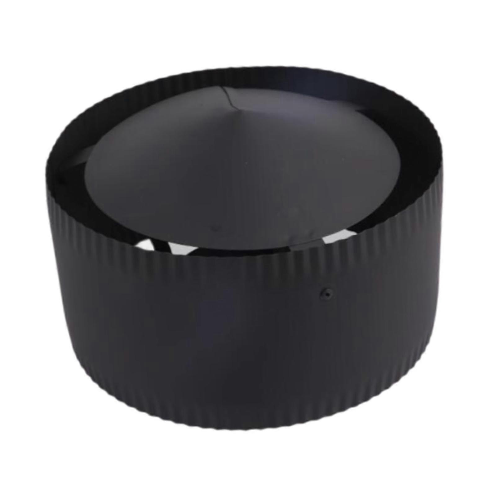 Chimney Cap Rain Resistant Easy to Install Protective Pipe Cap Roof Vent Cap 125 mm