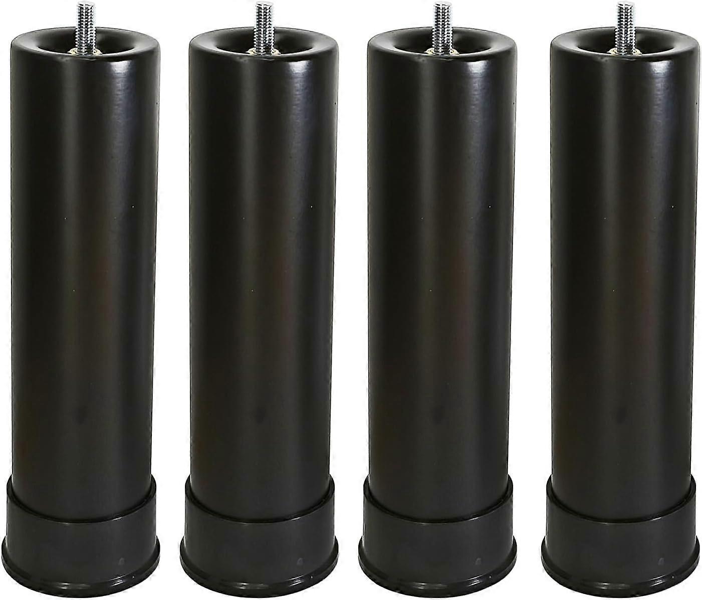 11 Inch Metal Adjustable Bed Base Frame Leg Replacement Heavy Duty Extra Height Leg Compatible with 93% of Frameworks Such as M8 M10 Thread (Set of 4)