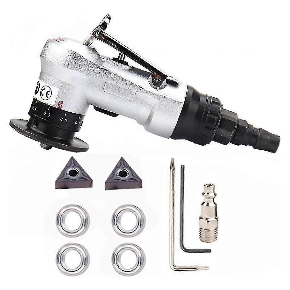 Manual Pneumatic Chamfering Machine, Mini Portable Linear Chamfering Power Tools, 45 Degree Metal T