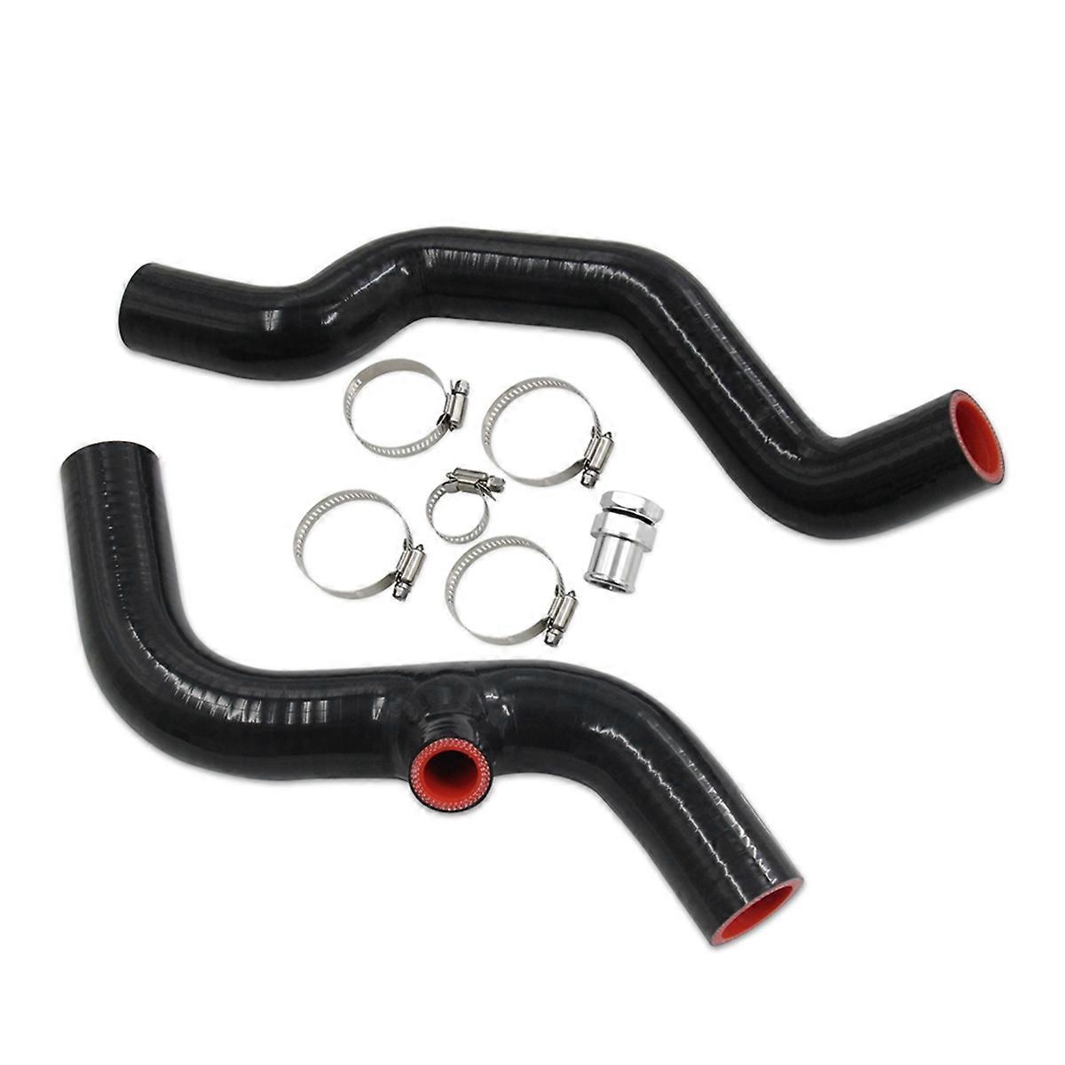 Car Driver Side Radiator Hose Tube Kit with Fan Hose Bundle for K Swap K20 K24