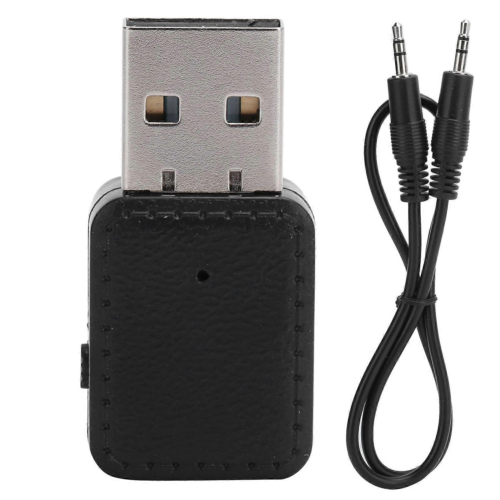 USB Bluetooth 5.0 Audio Receiver Transmitter 2 in 1 Speaker Music Adapter Plug and Play