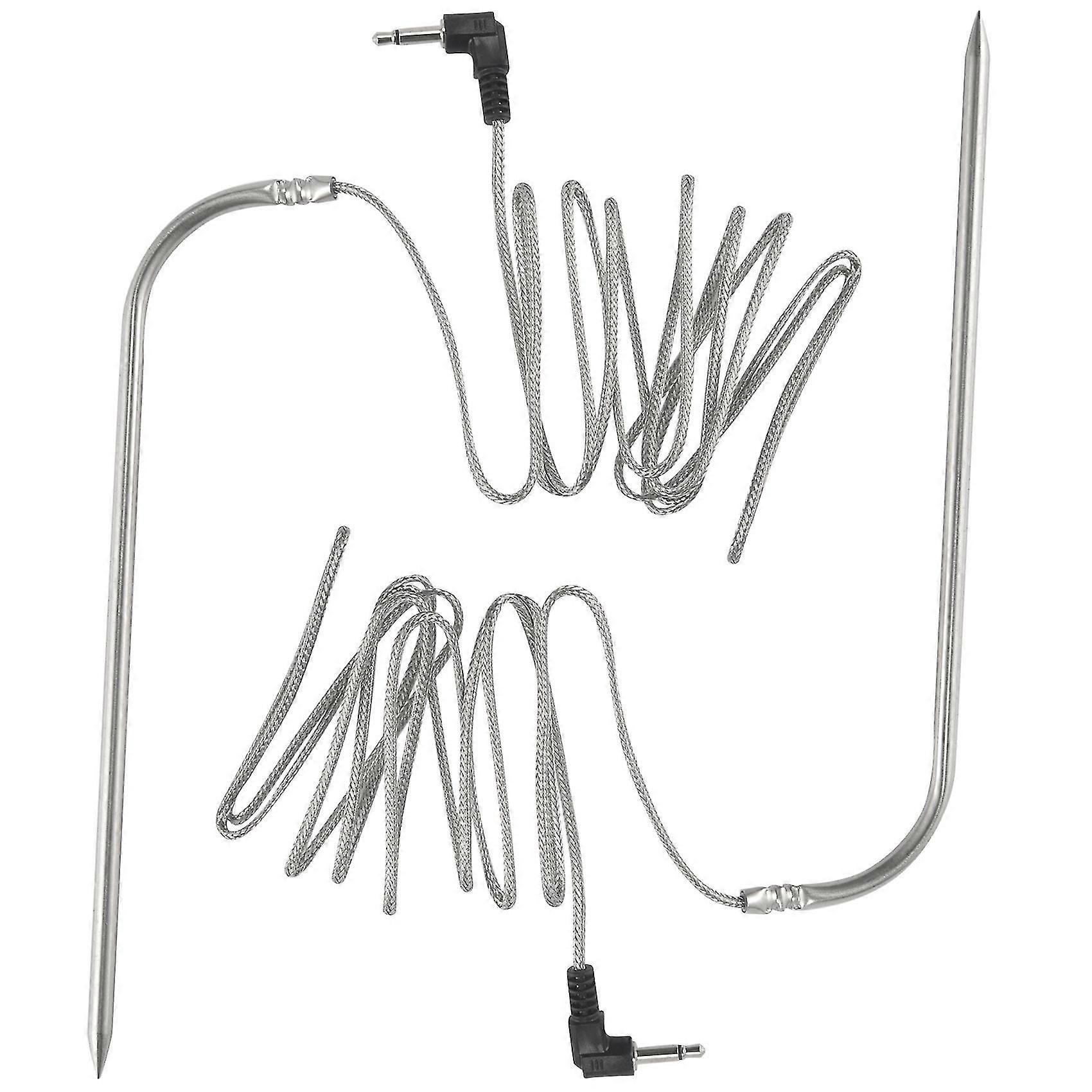Replacement High-Temperature Meat Probe for Pellet Grills and Pellet Smokers Compatible with Grills