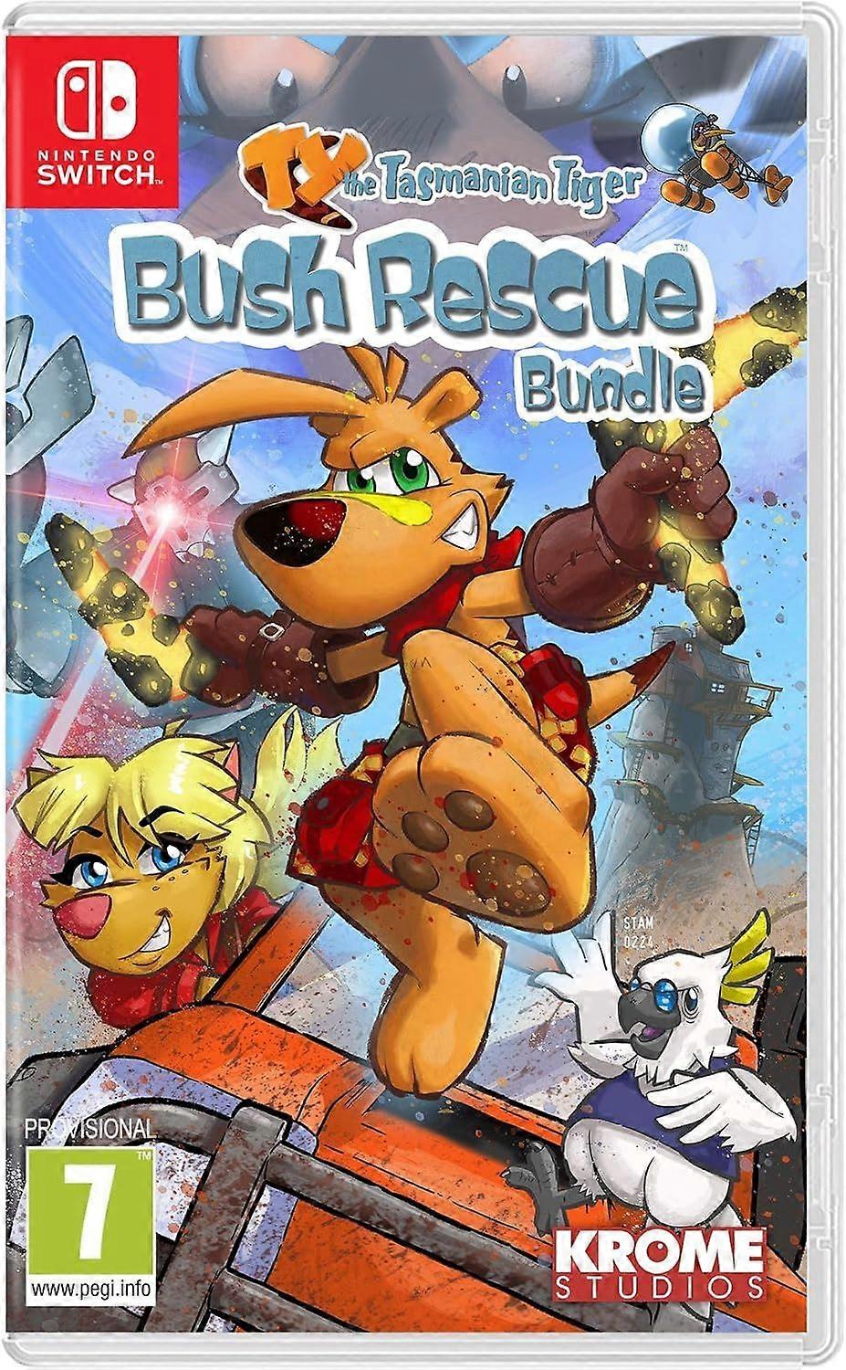 Ty the Tasmanian Tiger HD Bush Rescue Bundle Switch Game