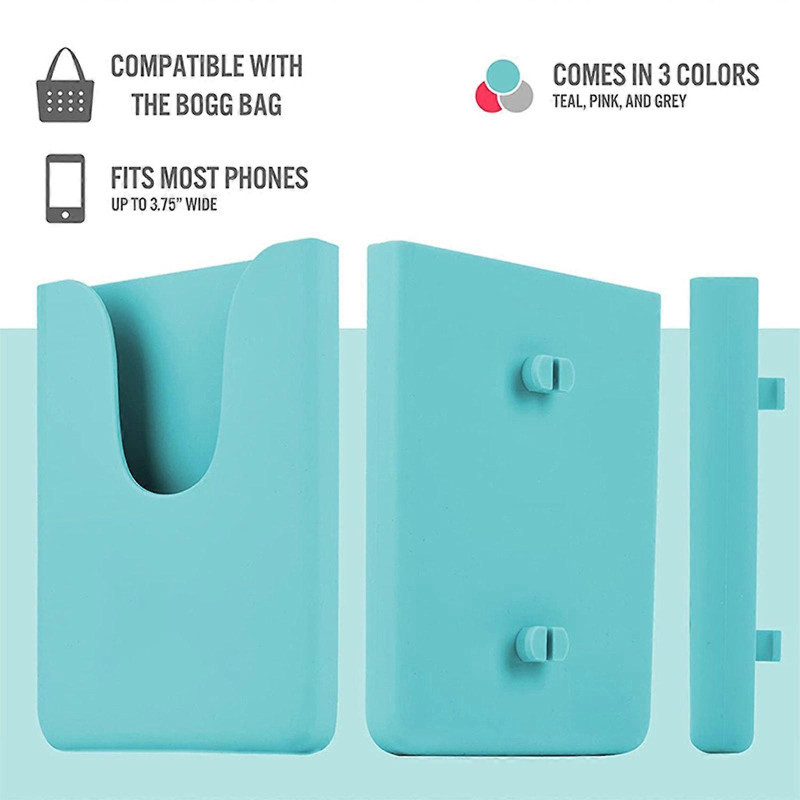 Soporte para teléfono compatible con Bogg Bag - Funda para teléfono Accesorio de inserción de soporte para billetera Accesorios universales de silicona para organizadores de teléfono
