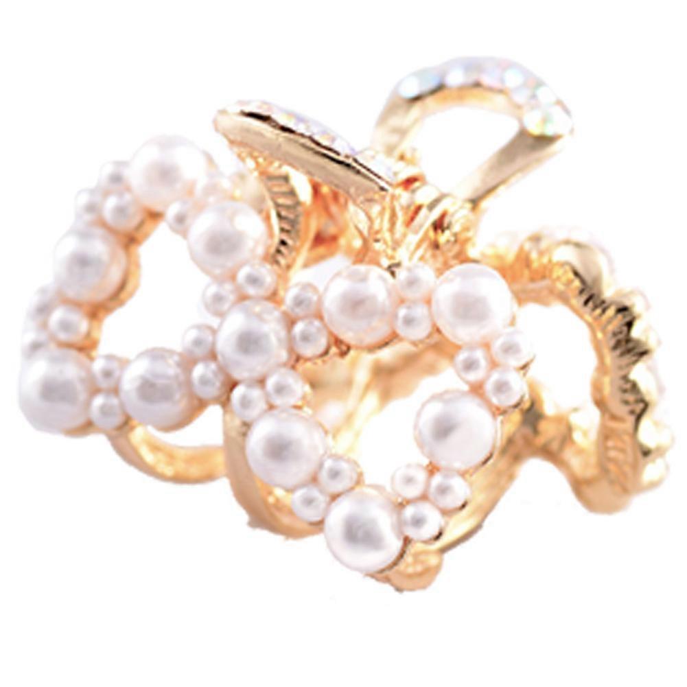 Alloy Face Cover Chain - Faux Pearl Pendant Lanyard for Stylish Face Shield