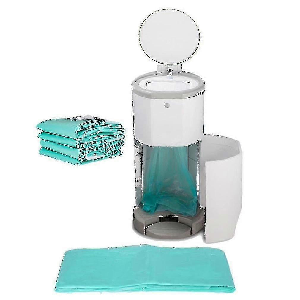 3pcs Refill Pack Biodégradable Baby Diaper Garbage Bags For 16l Trash Bucket Replacement Liners Garbage Bag For Home And Kitchen