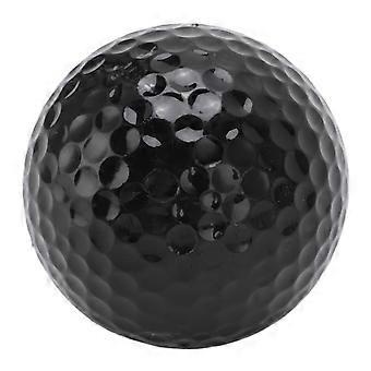 2 Layers Golf Floating Ball Float Water Range Outdoor Sports Golf Practice Training BallsBlack