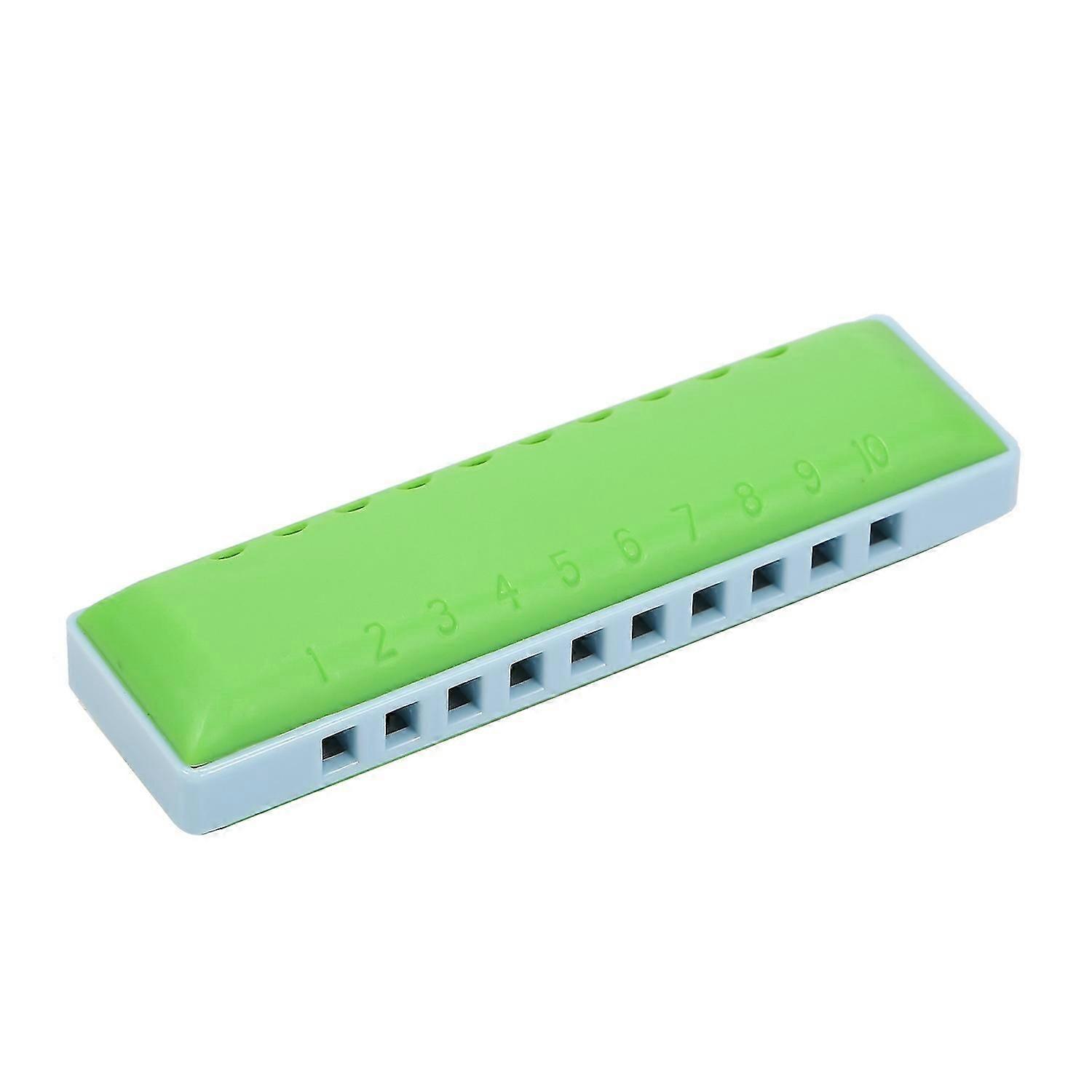 Harmonica Diatonic Blues Harmonica 10 Holes Blues Harp Mouth Organ Harmonica Resin Shell For Kids A