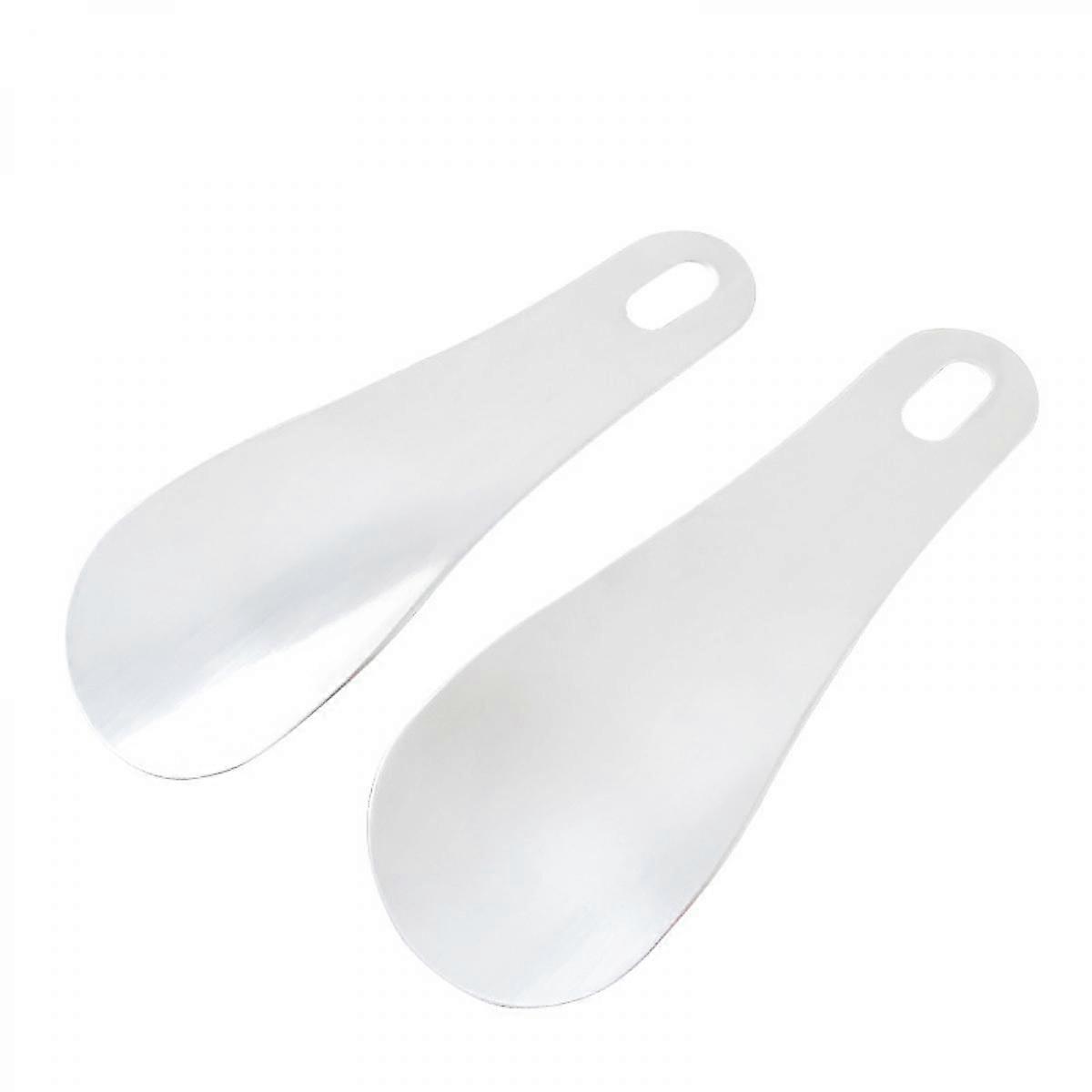 10CM Professional Stainless Steel Metal Shoe Horn Long Shoespooner Spoon Professional Design