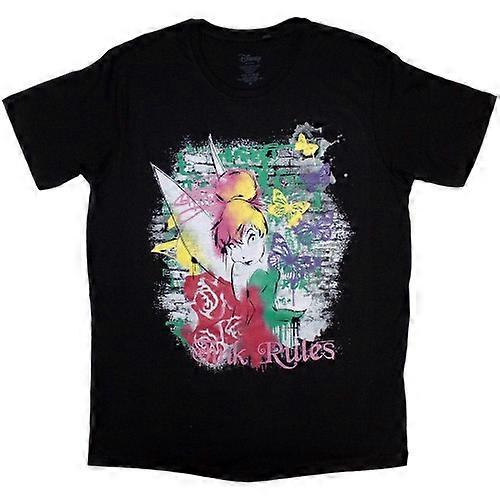 Tinkerbell Unisex Adult Tink Rules T-Shirt