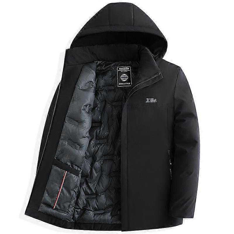 Padded and Thickened Winter Coat for Men, Down Jacket, Casual Warm Cotton Coat