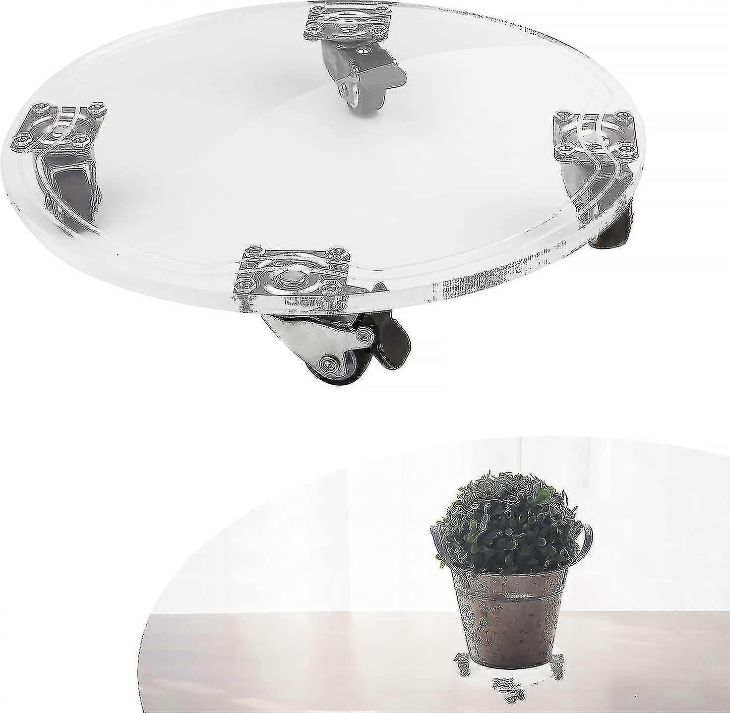 Plant pot stand on wheels, diameter 26