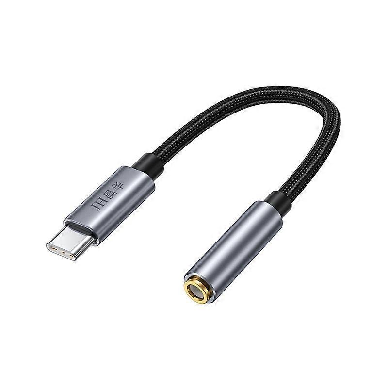 JINGHUA Type-C To 3.5mm Audio Adapter Cable Type-C Headphone Adapter Cable