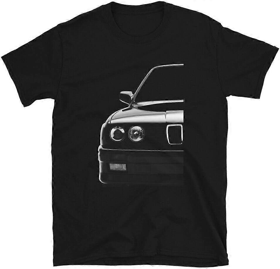 E30 M3 90s تي شيرت رجالي تي شيرت للسيارات منظر أمامي للجنسين مقاسات S-3XL تي شيرت رجالي T1097