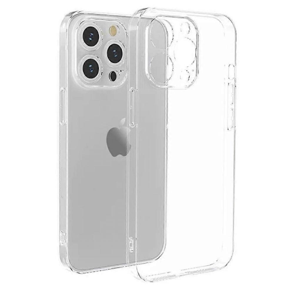 iPhone 15 TPU Shell Extra Camera Protection Transparent