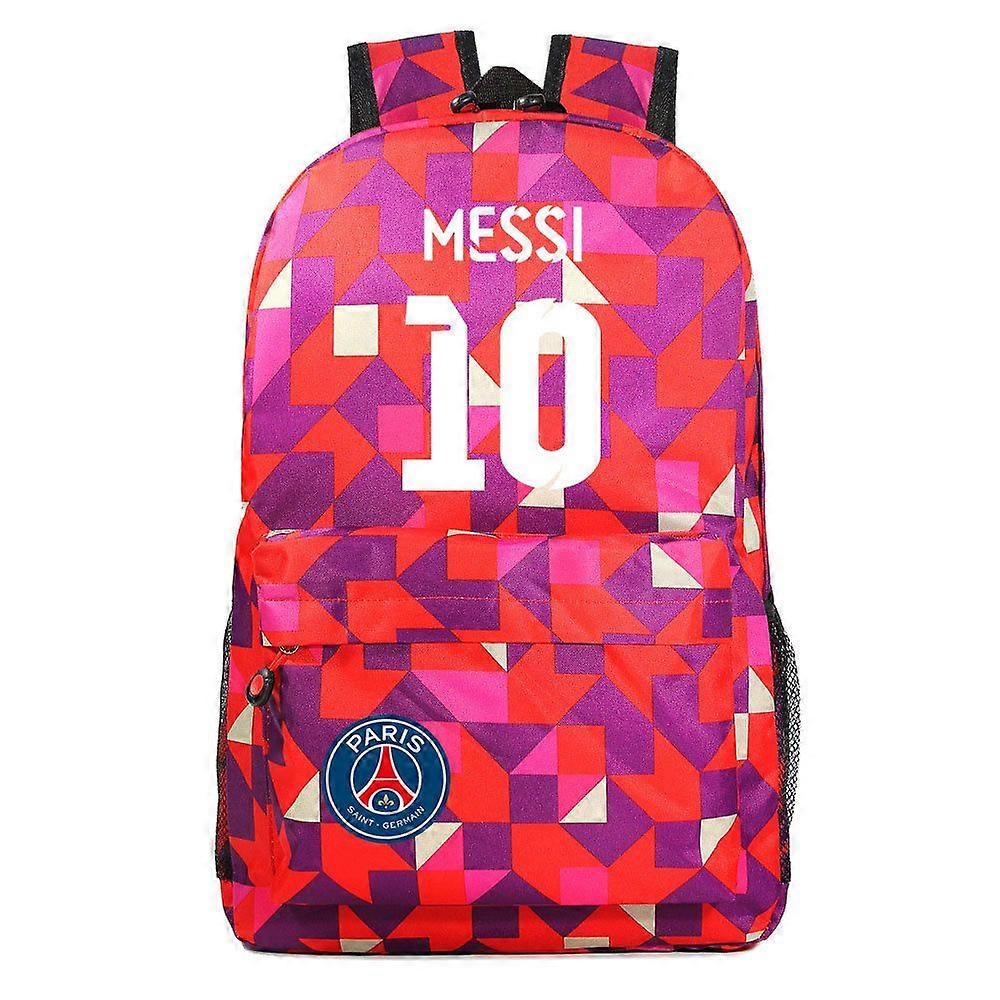 Jalkapallon supertähdet Messi-reppu - lasten koululaukku tytöille ja pojille