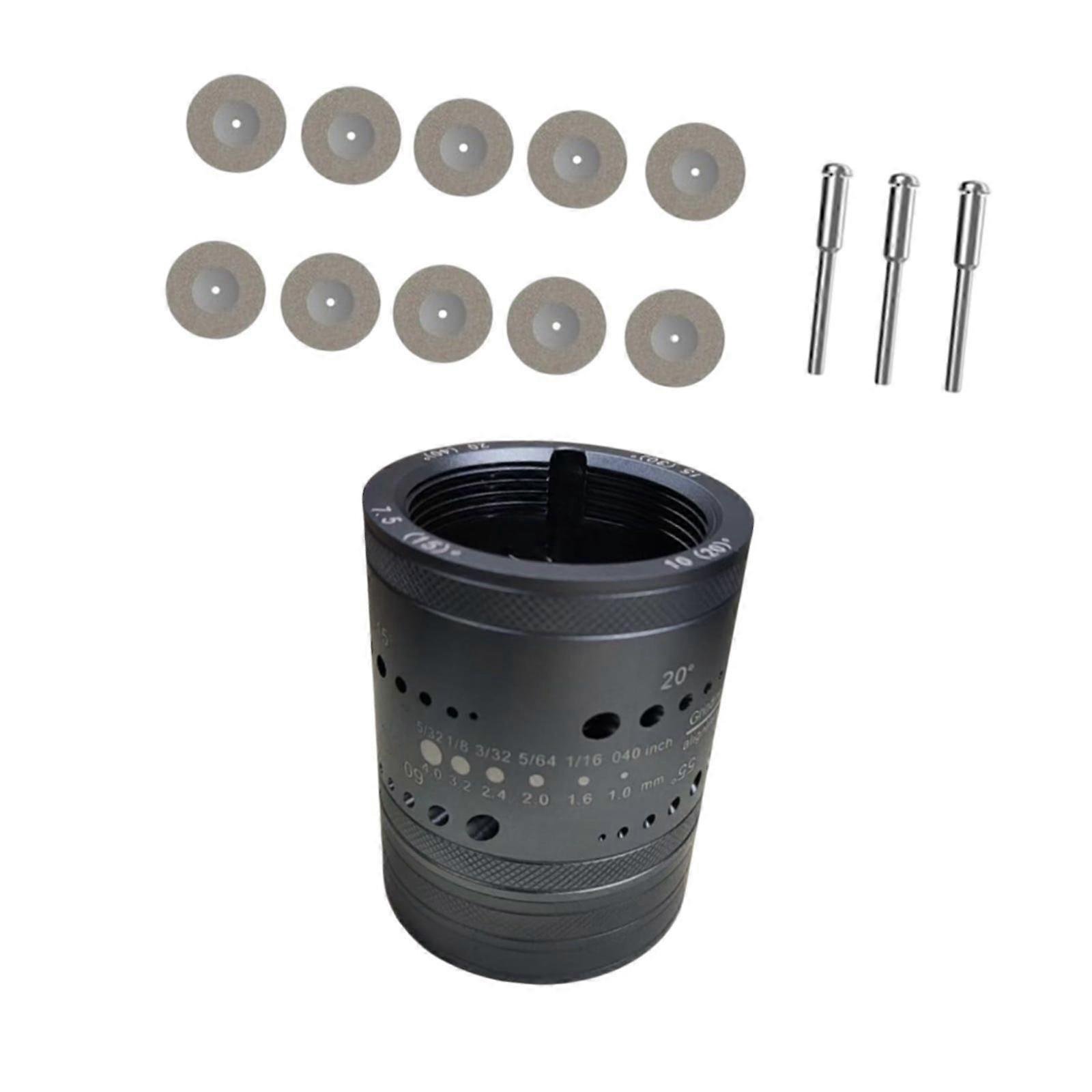 Electrode Sharpener Grinder Portable with Grinding Wheels Wire Grinding Head