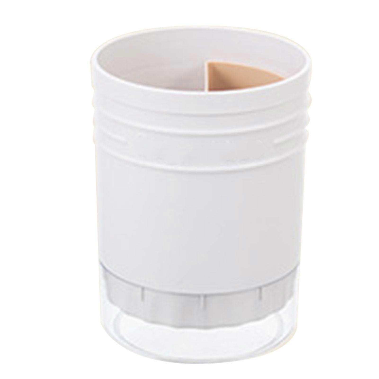 Round Chopstick Drainer Organizer Household Multifunctional Kitchen Tableware Draining Rack Container ,White