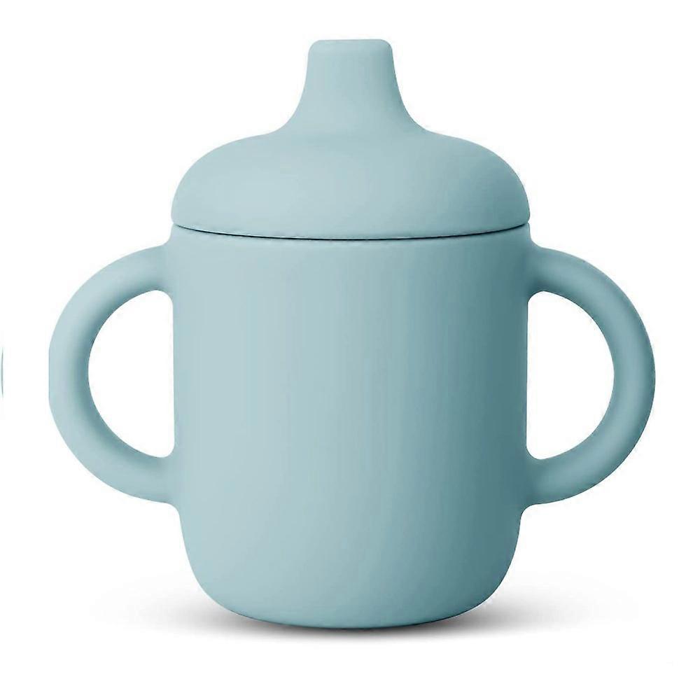 Baby learning cup, 150ml baby learning cup silicone ASSE pipette baby, with cover and pipette, suitable for infants