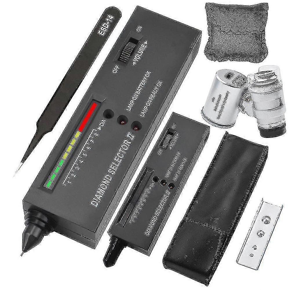 Diamond Tester Pen,professional Diamond Detector With 60x Mini Led Magnifying, Diamond Test Pen For-yu