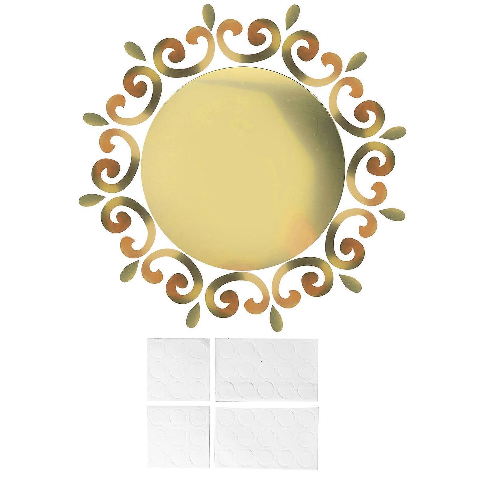 3D Removable DIY Mirror Wall Stickers for Bedroom and Home Decor