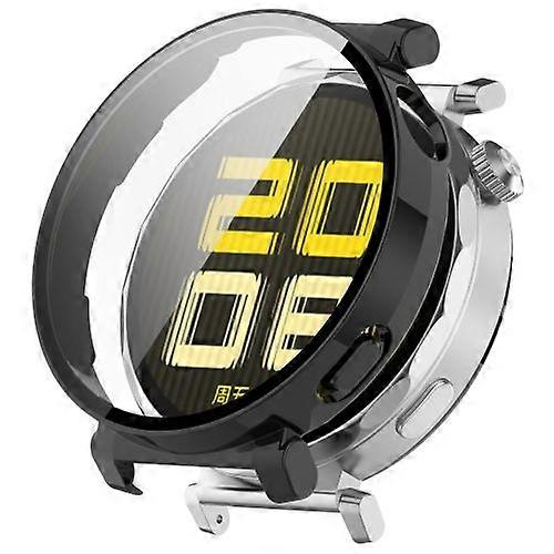 For Huawei Watch GT5 Pro 42mm Tempered Film Integrated PC Watch Protective Case